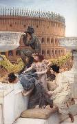 Alma-Tadema, Sir Lawrence The Coliseum (mk23) oil painting